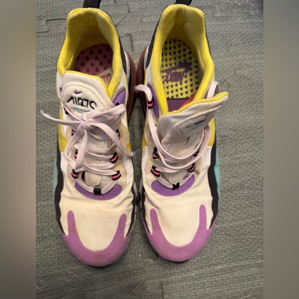 Nike Air Max 270 React Geometric abstract size 8.5 - Picture 5 of 12